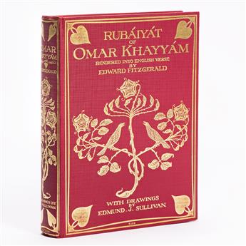 Khayyam, Omar (1048-1131) & Edward Fitzgerald, trans. (1809-1883) Rubaiyat of Omar Khayyam, with the original illustrated jacket.